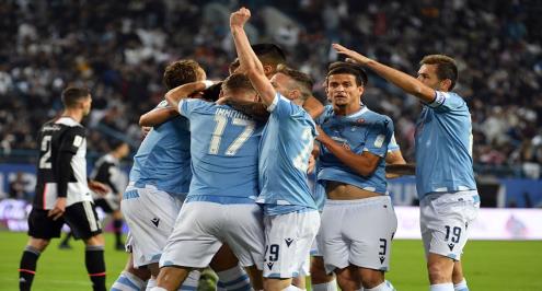 لاتسيو يتوج بالسوبر الإيطالي على حساب يوفنتوس